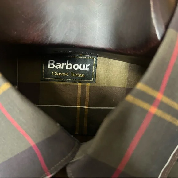Barbour men’s button down size XL NWOT - Picture 2 of 6